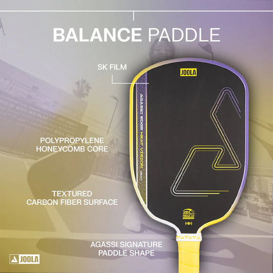 JOOLA Agassi Edge Heat Vision 16mm