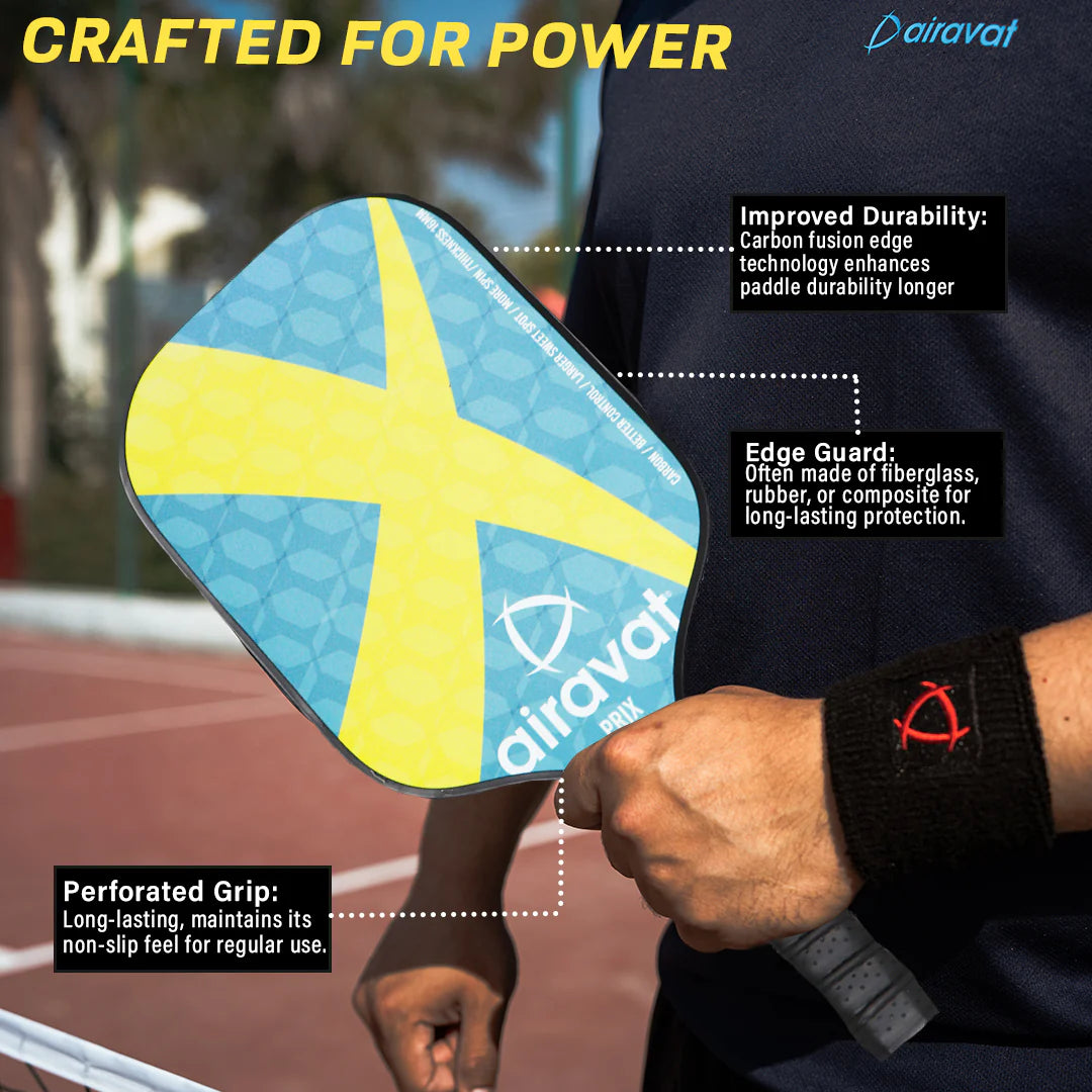 PRIX PICKLEBALL PADDLE - 7404 WITH BAG (LATEST EDITION) HOT THRUST