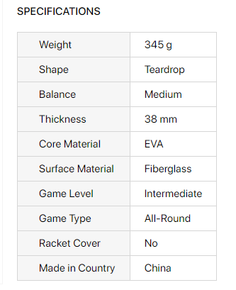 Babolat Air Origin 2.6 Padel Racket