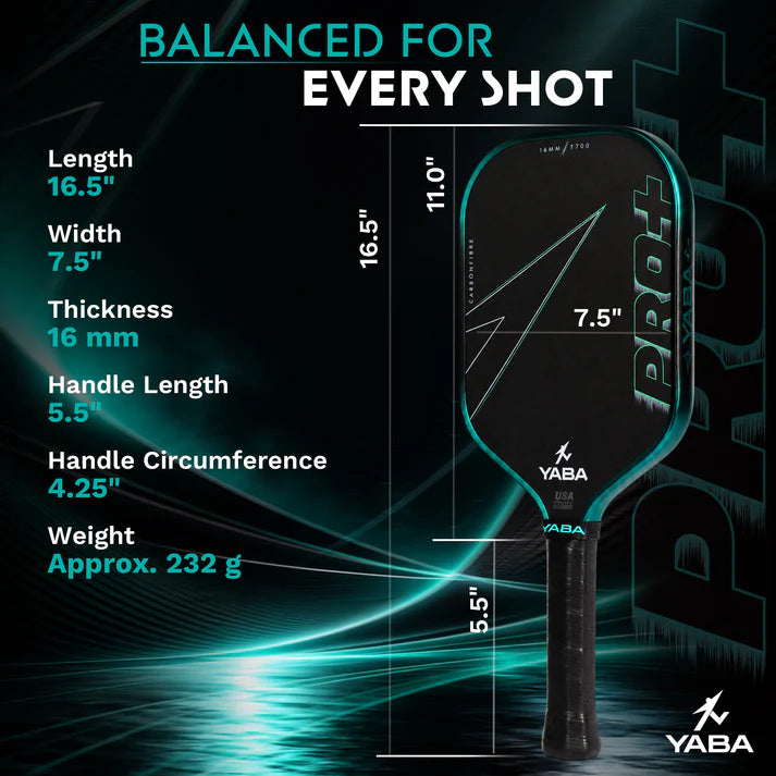 YABA Pro+ Gen4 USAP Approved Paddle - Venom (Limited Edition)