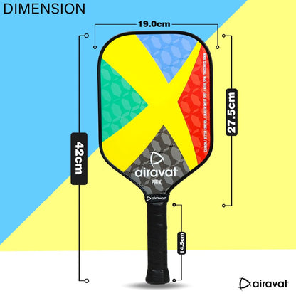 PRIX PICKLEBALL PADDLE - 7404 WITH BAG (LATEST EDITION) HOT THRUST