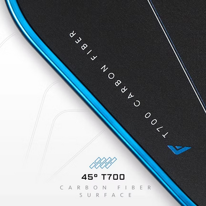 C45° Carbon Fiber Paddle - 14mm - Blue