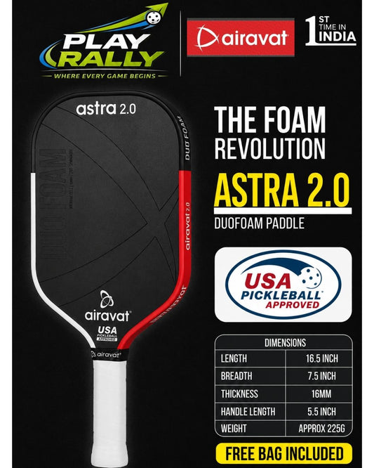 ASTRA 2.0 PICKLEBALL PADDLE ( DUO FOAM)