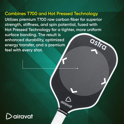 ASTRA PICKLEBALL PADDLE 7417 WITH BAG