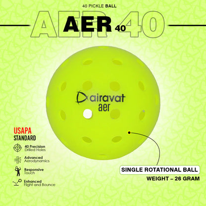 AER 40 PICKLEBALL - USAPA APPROVED (3 PCS SET)