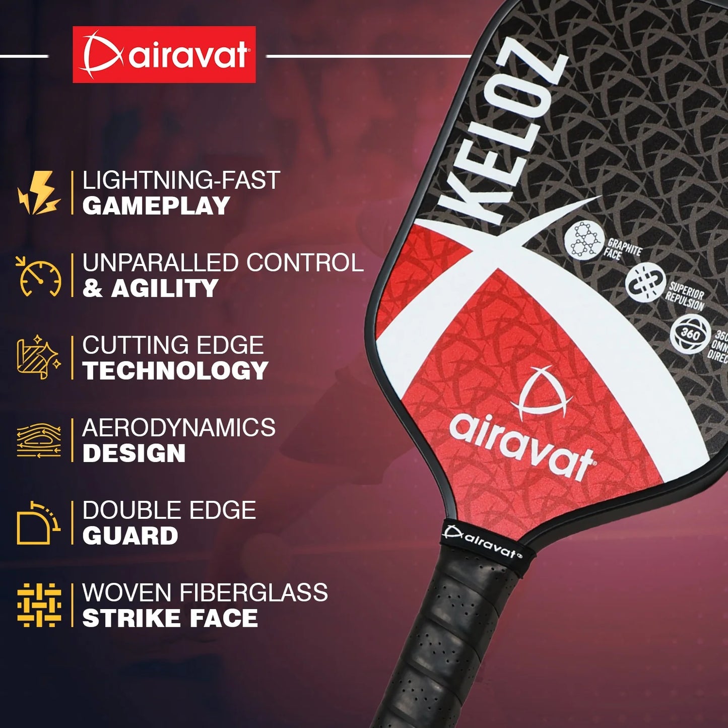KELOZ PICKLEBALL PADDLE