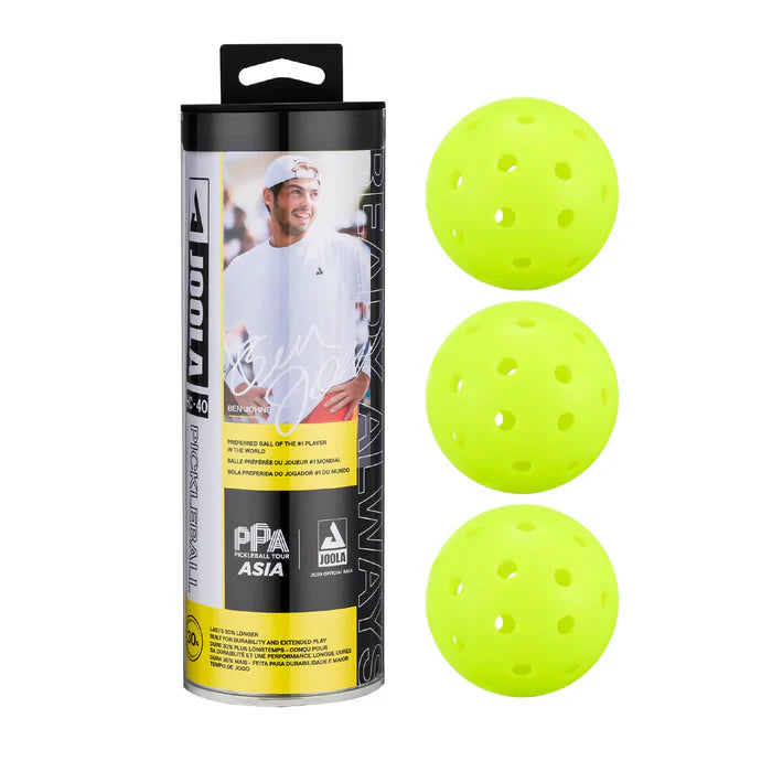 JOOLA HC-40 Pickleball Ball x 3