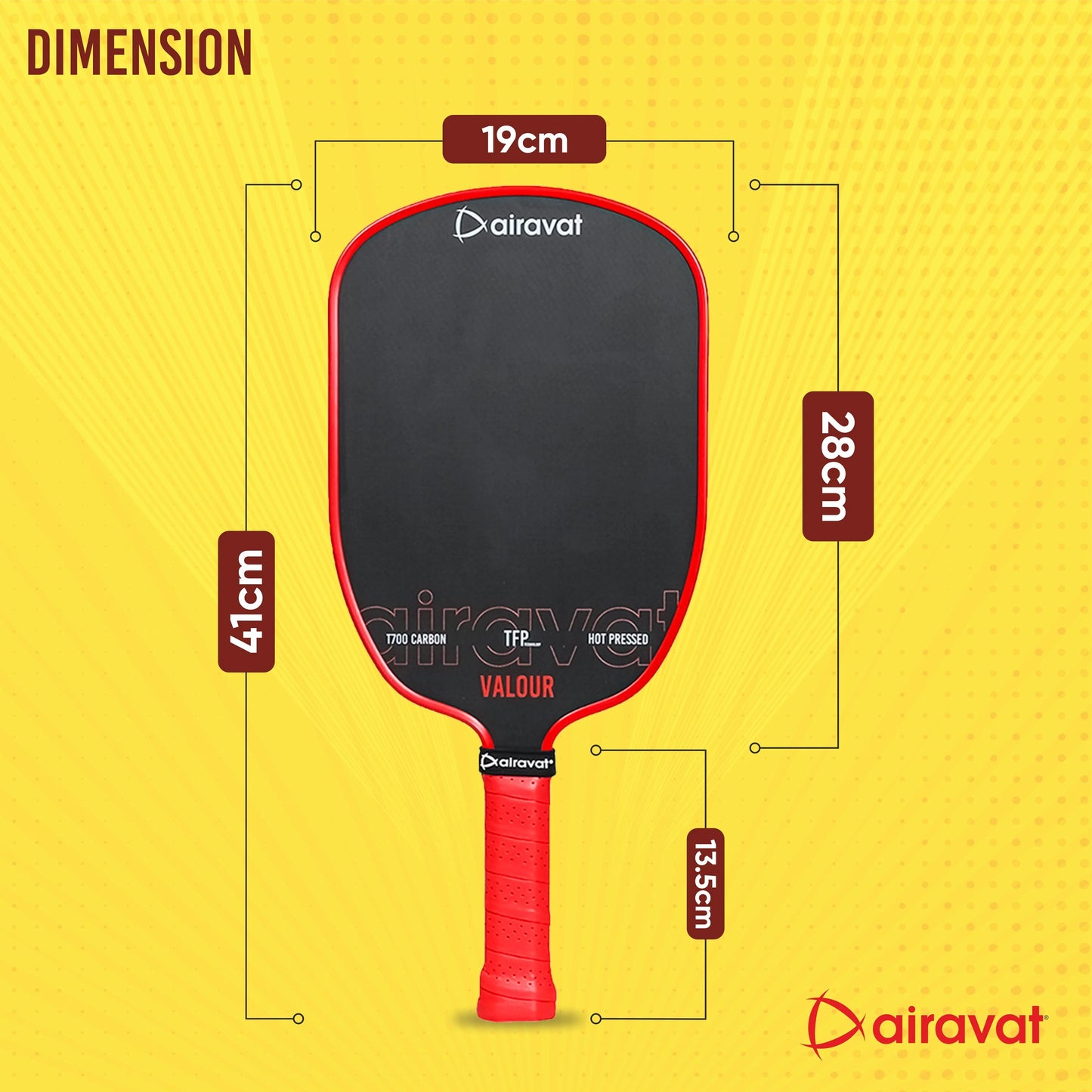 VALOUR PICKLEBALL PADDLE 7418 WITH BAG