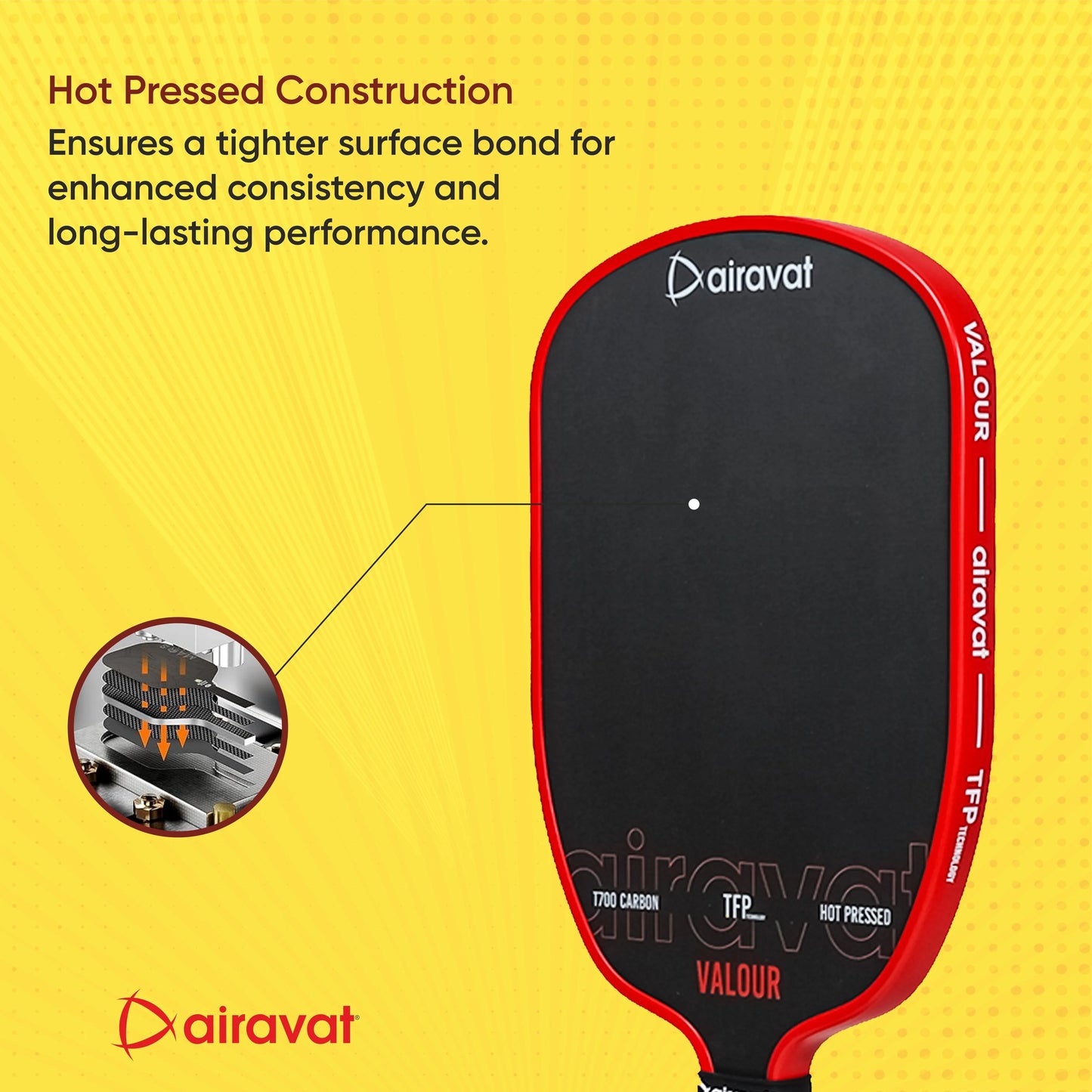 VALOUR PICKLEBALL PADDLE 7418 WITH BAG