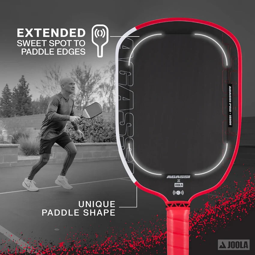 JOOLA Agassi Pro 14mm Pickleball Paddle