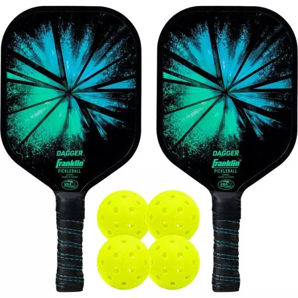 Franklin Dagger Poly Pro 2 Player Set - Blue