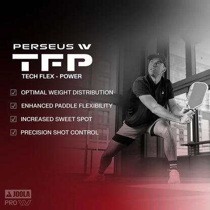 JOOLA Ben Johns Perseus Pro IV 16mm Pickleball Paddle